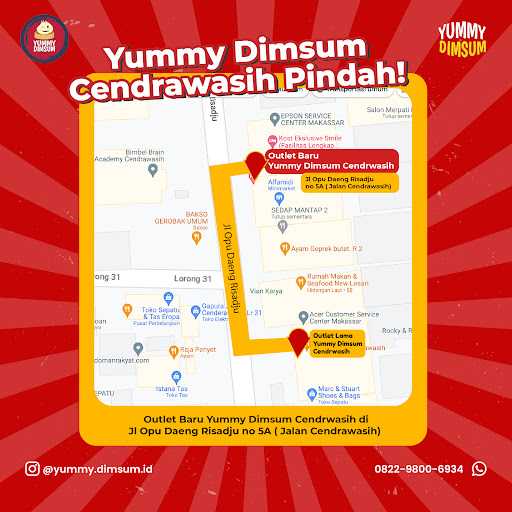 Yummy Dimsum Makassar, Cendrawasih 2