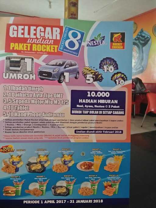 Rocket Chicken Pekauman Martapura 9