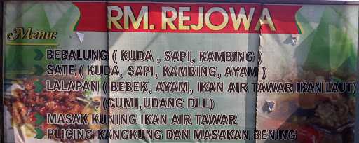 Rumah Makan Rejowa 1