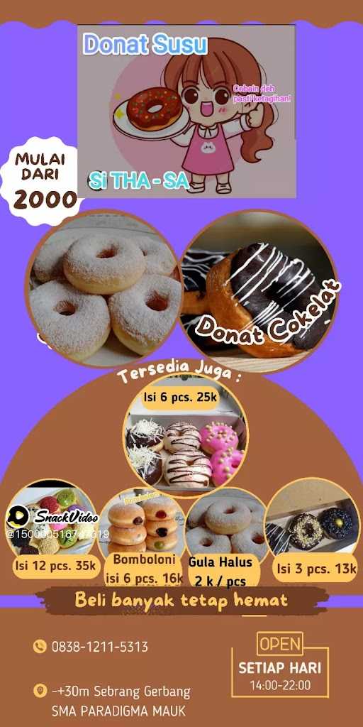 Donat Susu Si Tha-Sa 1