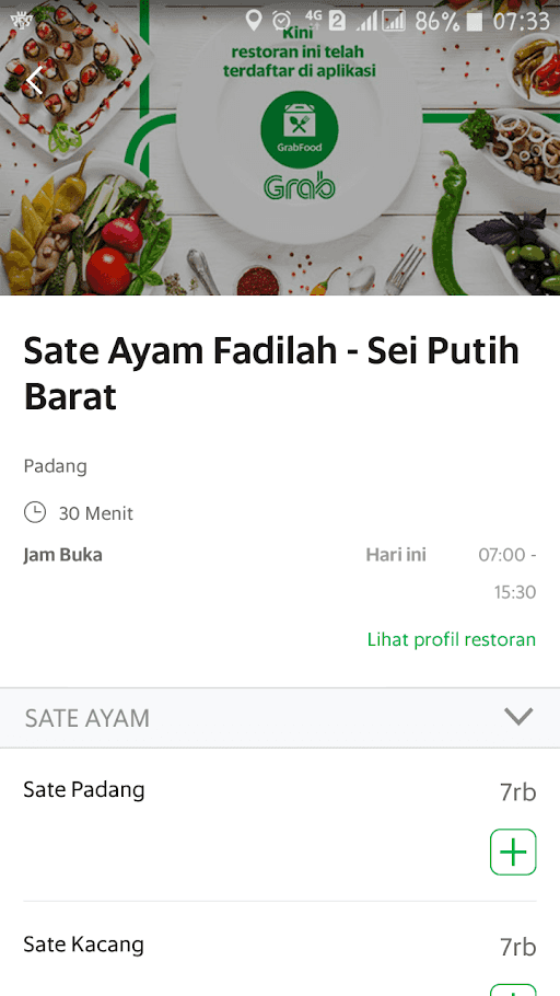 Sate Ayam Fadilah 7