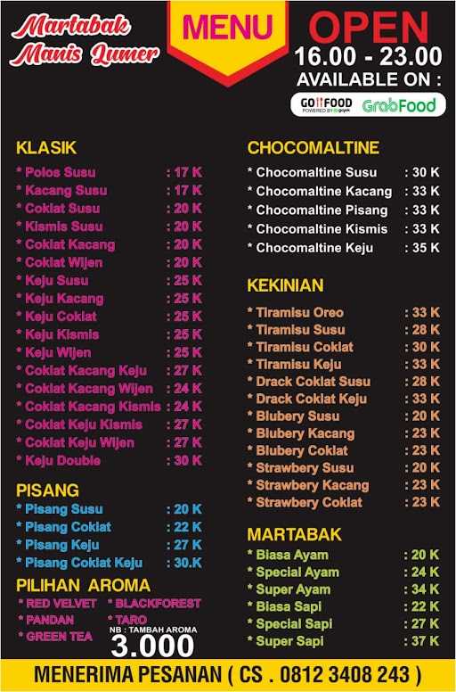 Martabak Dan Terangbulan Lumer 7