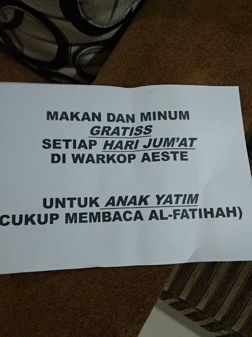 Warkop Aeste 4