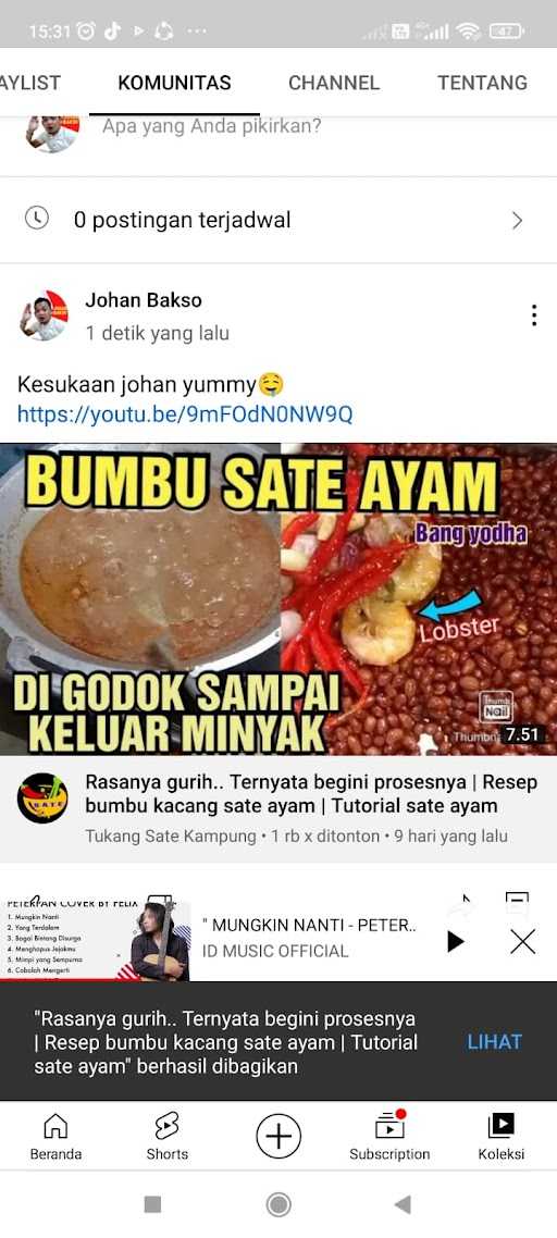 Tukang Sate Kampung 2