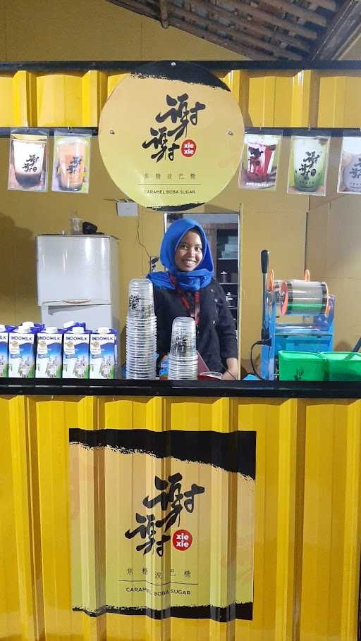 Xiexie Boba Kenteng Dan Sosis Bakar Tempura 7