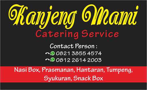 Kanjeng Mami Catering Servise 1