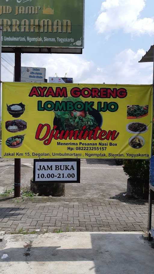 Ayam Goreng Lombok Ijo Djuminten 8