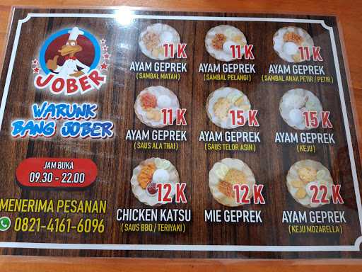 Warunk Ayam Geprek Bang Jober 4