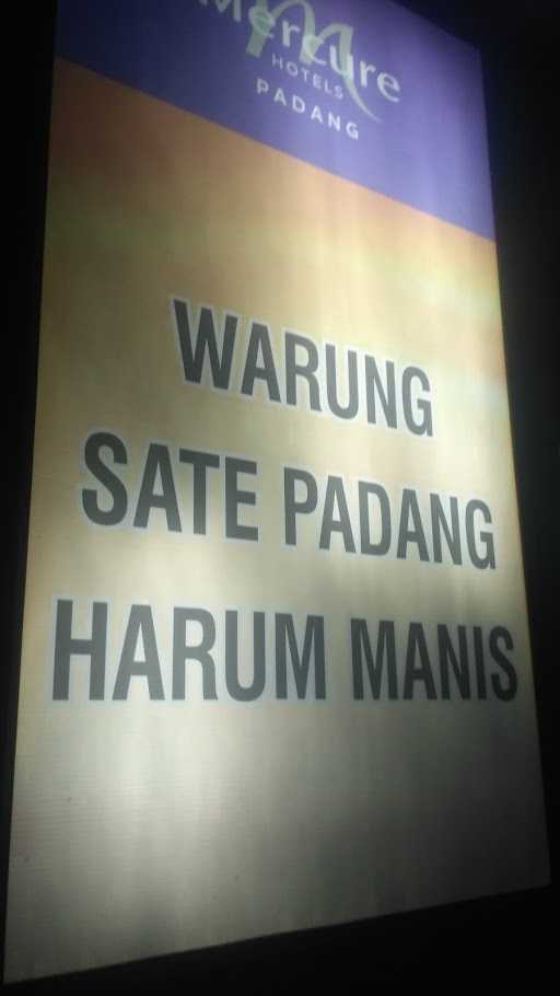 Warung Sate Padang Harum Manis 2