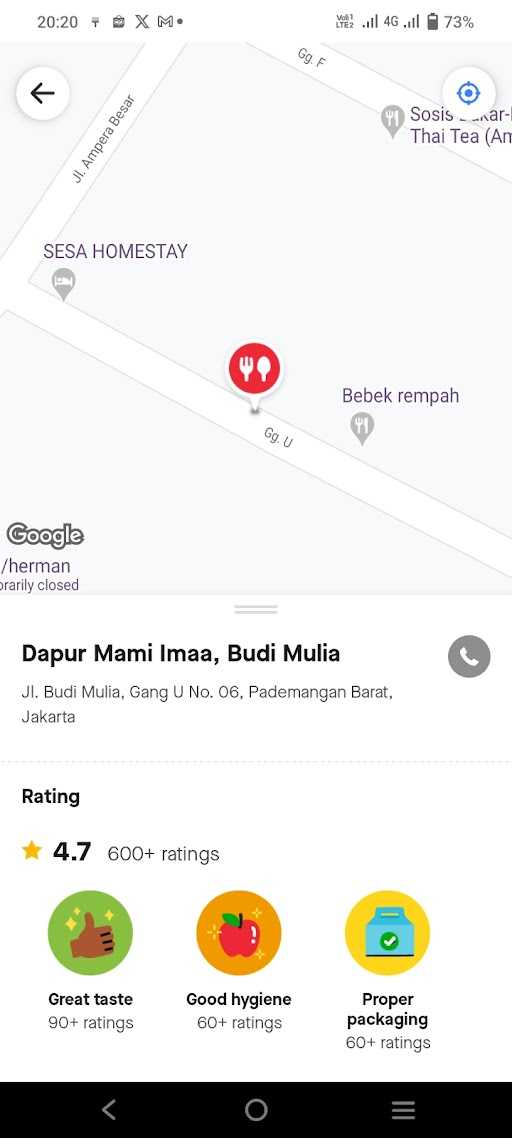 Dapur Mami Imaa 1