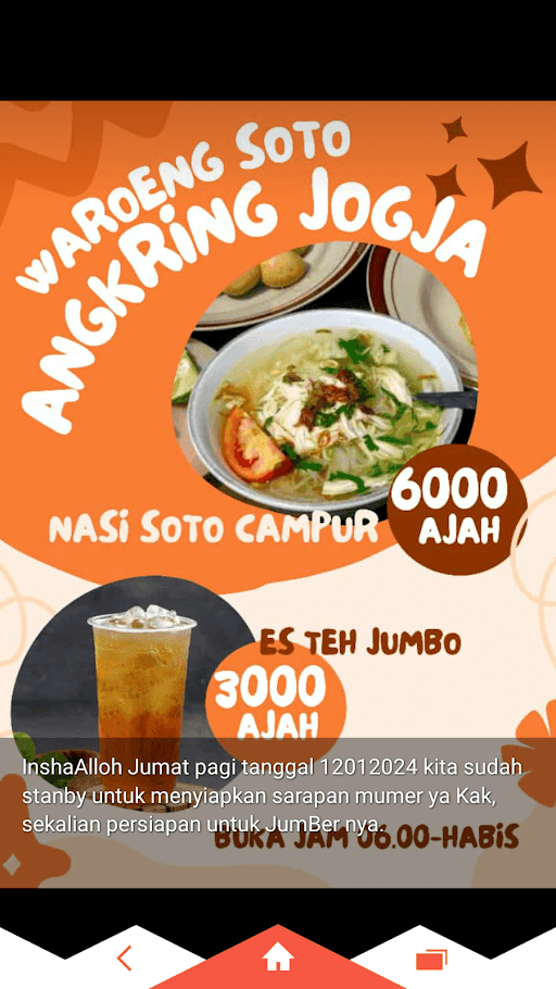 Waroeng Soto Angkring Jogja / Kedai Angkring Djengkar 3