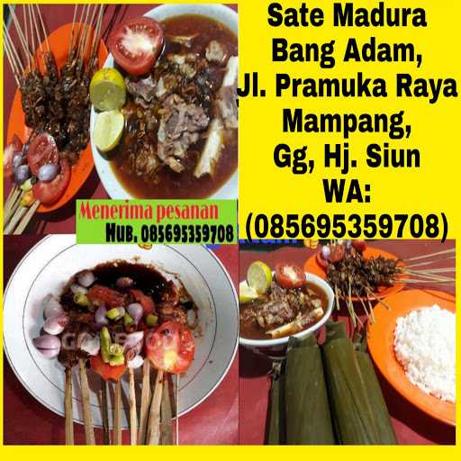 Sate Madura Bang Adam Mampang Pancoran Mas 6