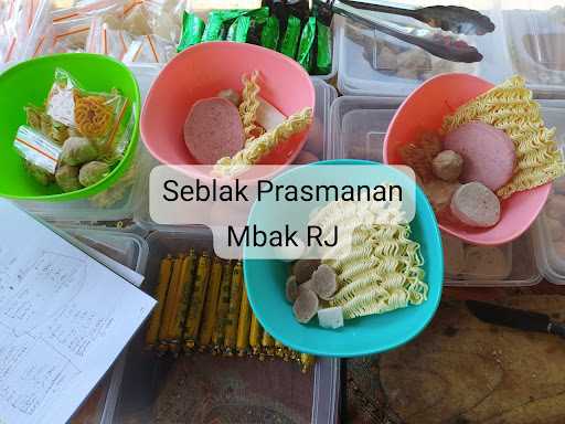 Seblak Prasmanan Mbak Rj 5