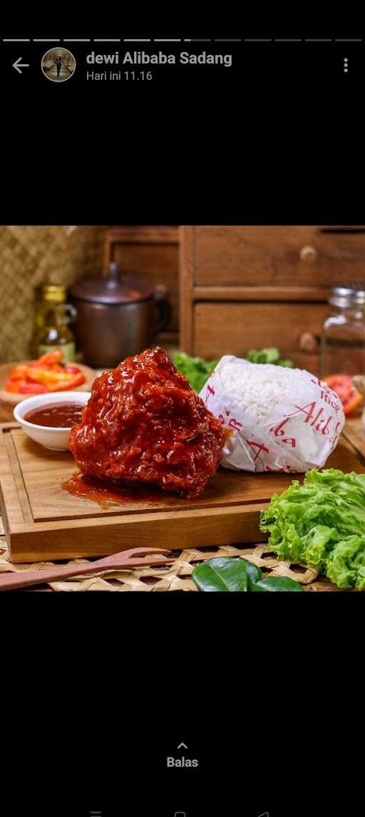 Alibaba Fried Chicken Panghegar 1