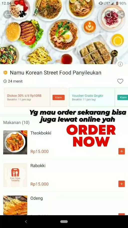 Namu Korean Street Food Panyileukan 3