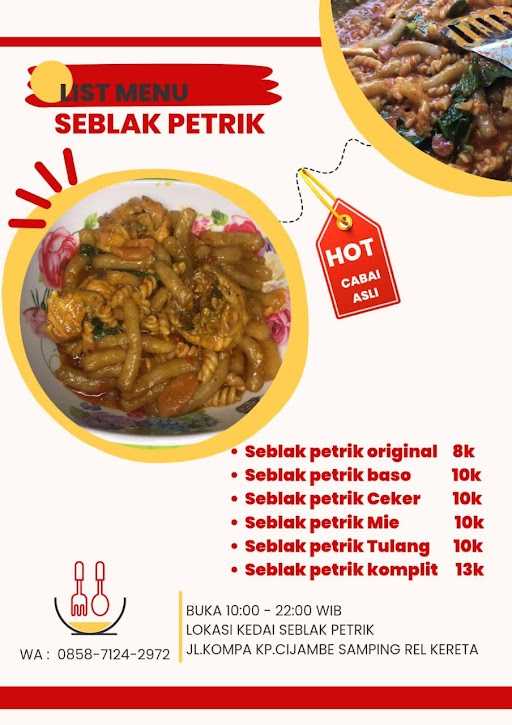 Kedai Seblak Petrik Rahma 4