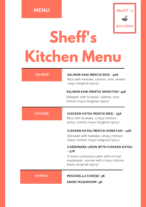 Sheff'S Kitchen 6