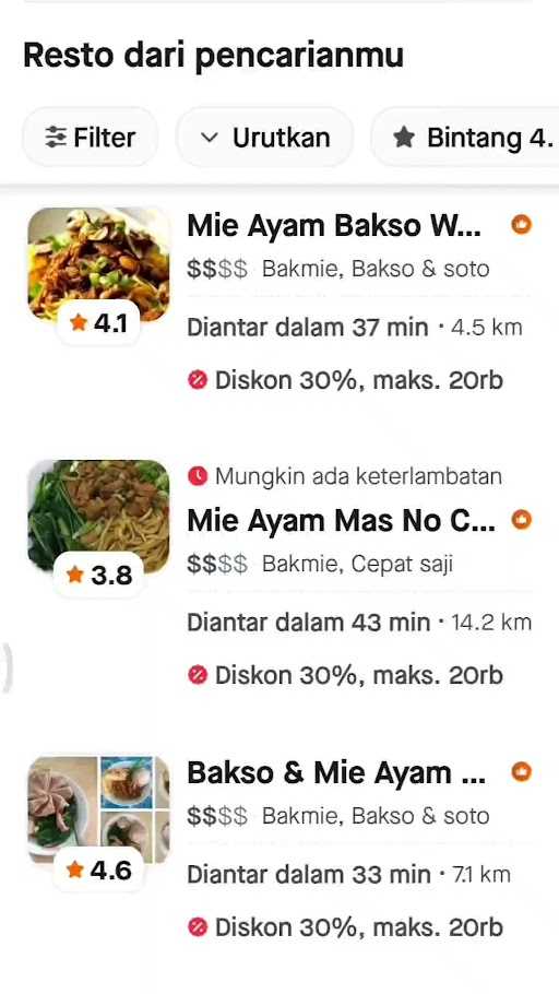 Mie Ayam Mas No 10