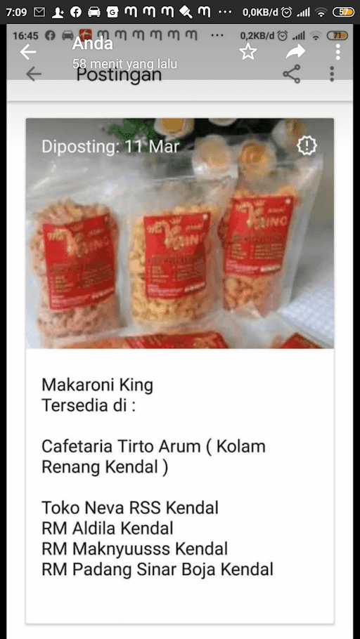 Makaroni King Kendal 10