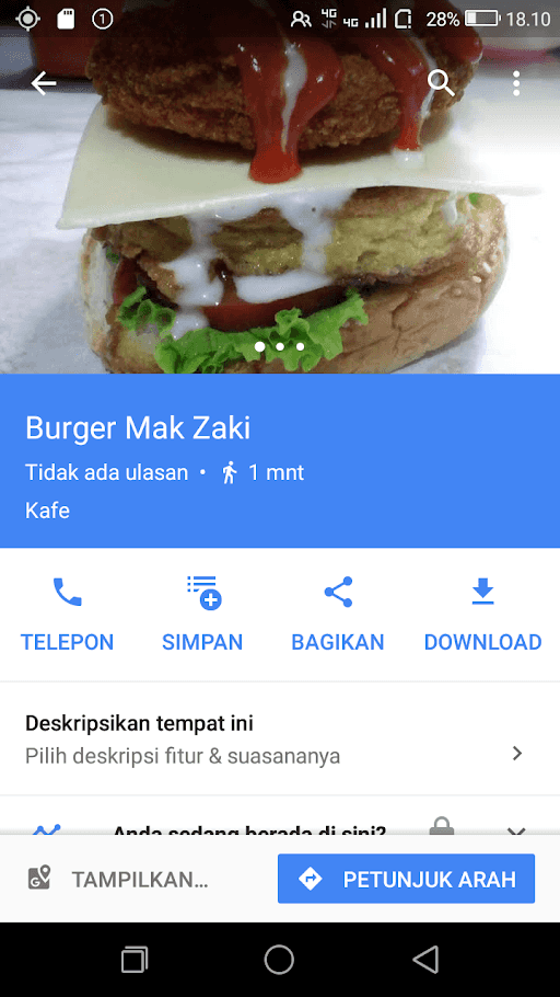 Burger Mak Zaki 2