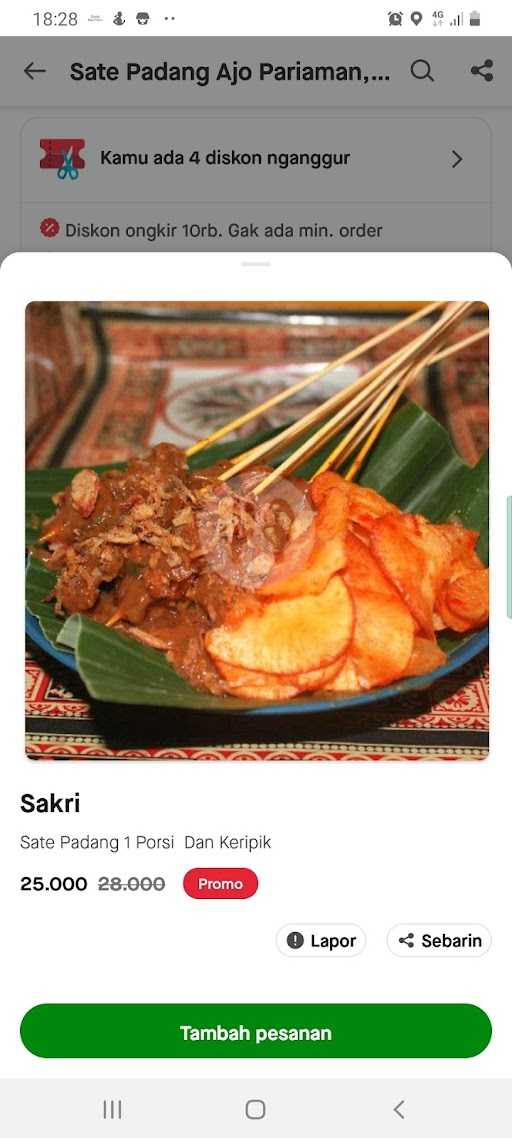 Sate Padang Ajo Pariaman 7