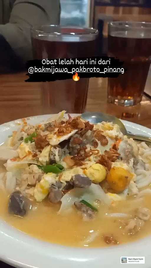 Bakmi Jawa Pak Broto Cabang Pinang 7