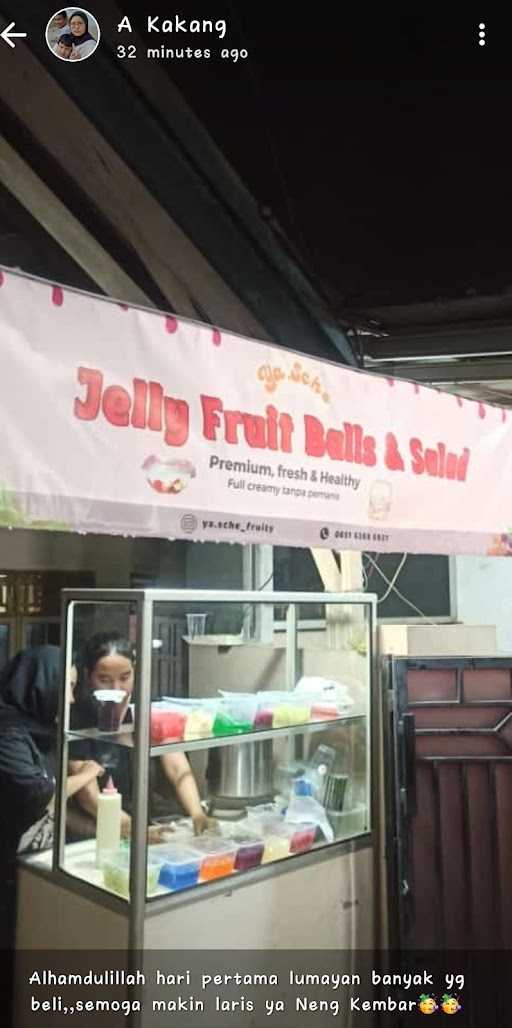 Salad & Jelly Fruit Balls Viral Ya.Sche 3