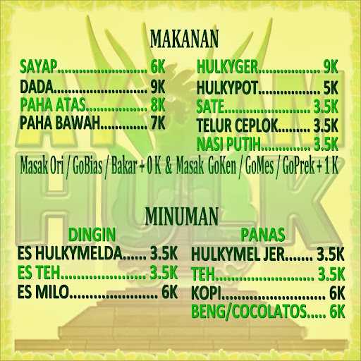 Ayam Hulk 6