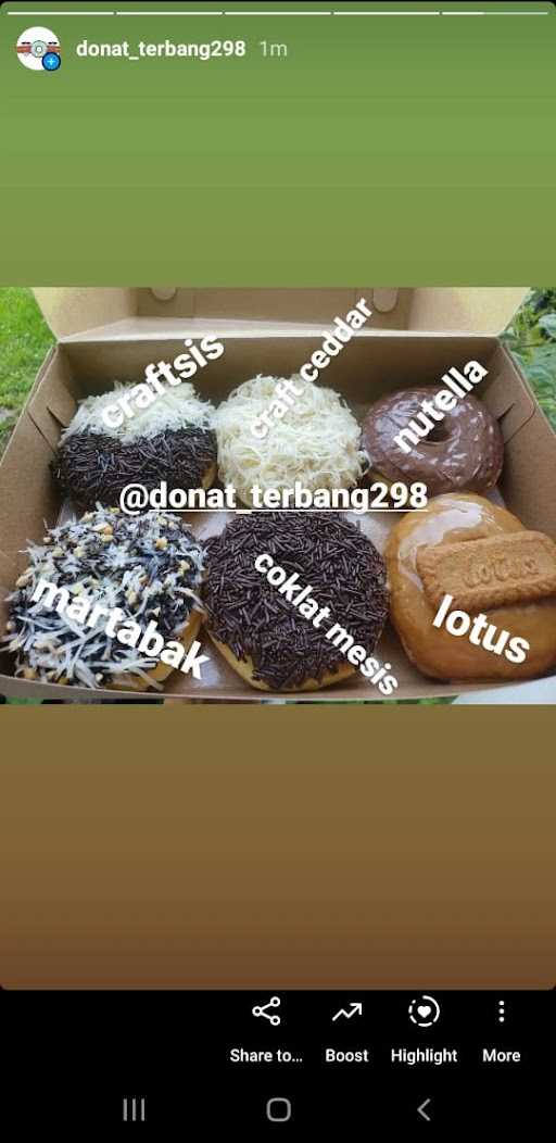 Donat Terbang 298 6