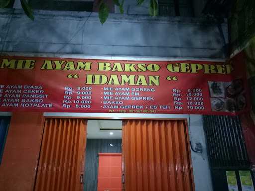 Mie Ayam Bakso Geprek Soto Idaman 2