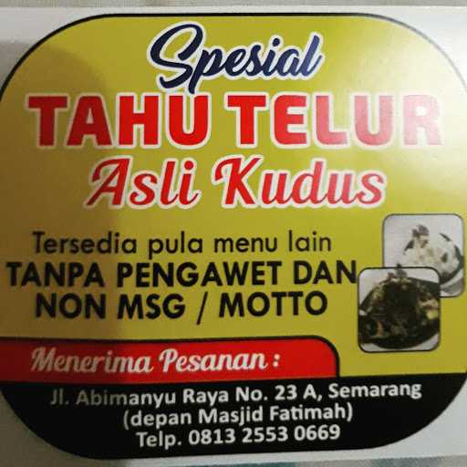 Tahu Telur Asli Kudus 2