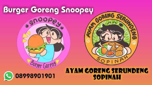 Burger Goreng Snoopey & Ayam Goreng Serundeng Sopinah 8