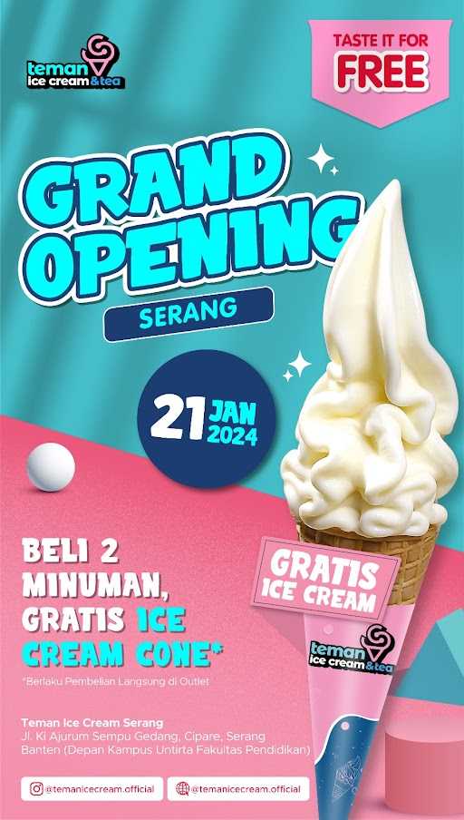 Teman Ice Cream & Tea Serang 7