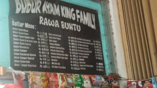 Bubur Ayam King Family St Rawa Buntu 3