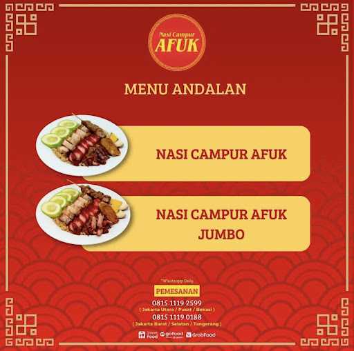 Nasi Campur Afuk Villa Melati Mas 9