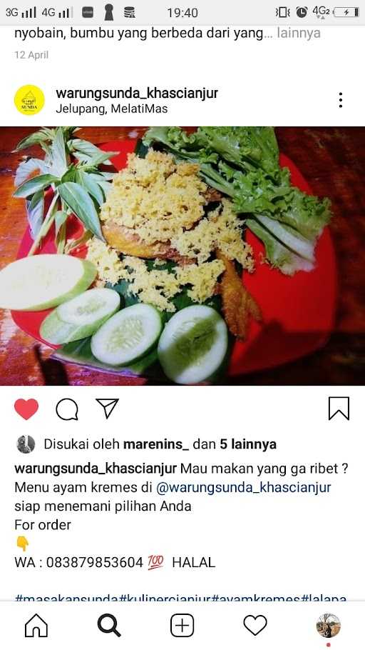 Warung Sunda Khas Cianjur Bsd 7