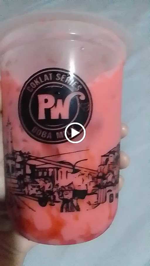 Pw Coklat Series,Boba Milk & Tea 1