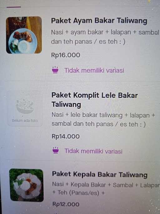 Geprek Dan Ayam Bakar Taliwang 10