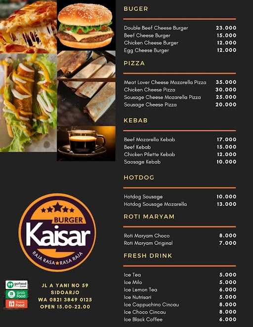 Burger Kaisar Sidoarjo 5