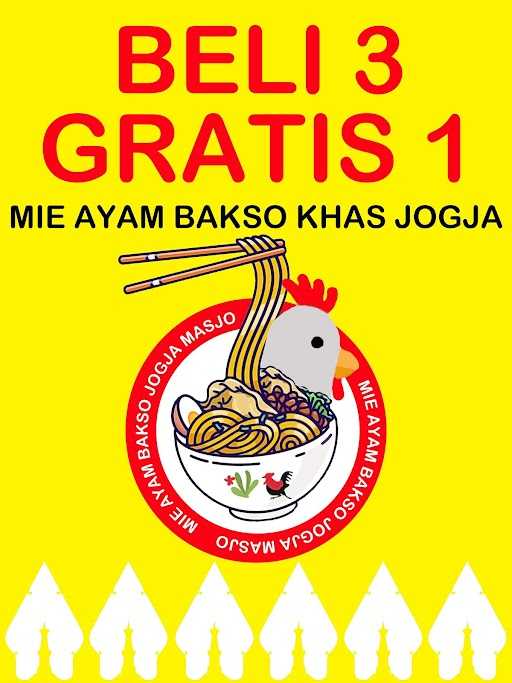 Mie Ayam Bakso Jogja Masjo 1