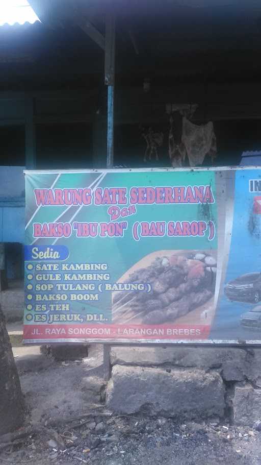 Rm. Sate Sederhana Ibu Pon 7