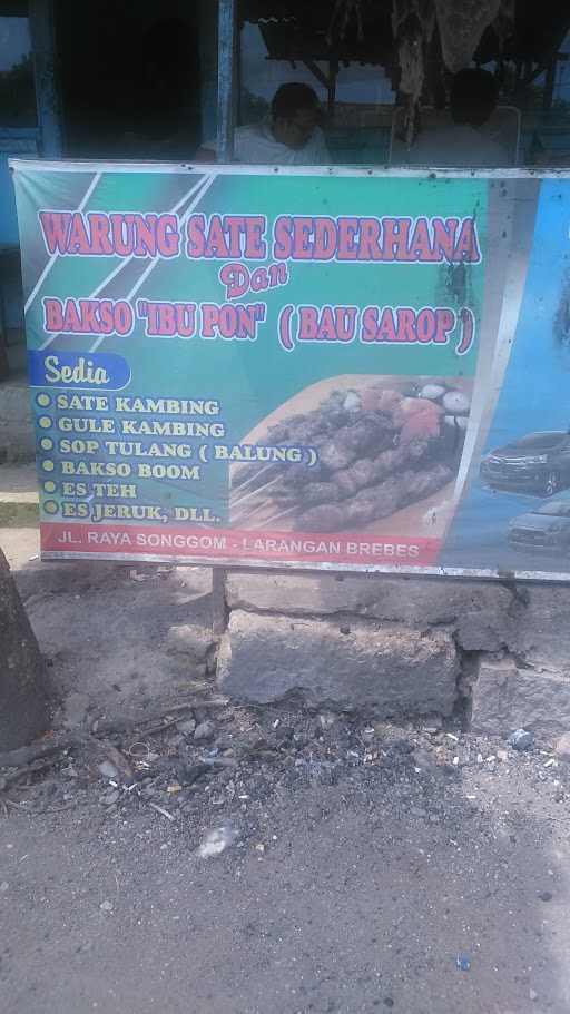 Rm. Sate Sederhana Ibu Pon 8