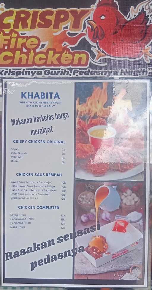 Khabita Crispy Fire Chicken 7