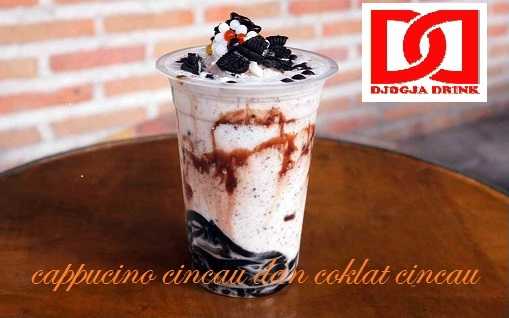 Djogja Drinks Cappucino Cincau Dan Coklat Cincau 1