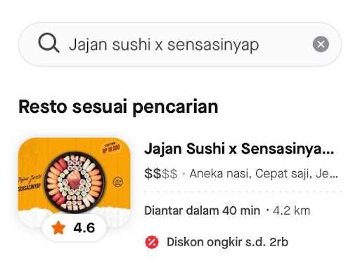 Jajan Sushi Metland Tambun 8