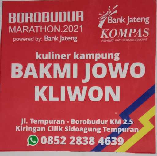 Bakmi Jowo Kliwon 9