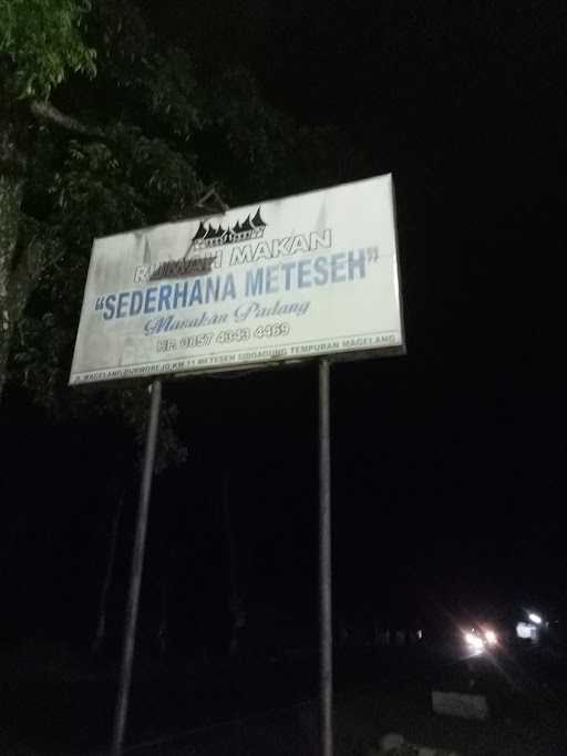 Rumah Makan Padang Sederhana Meteseh 9