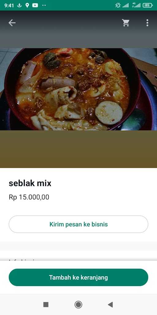 Seblak & Ayam Geprek Dapoer Tije 4