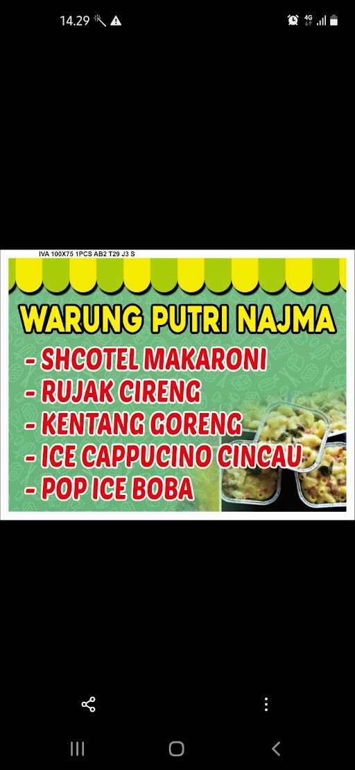 Warung Putri Najma 1