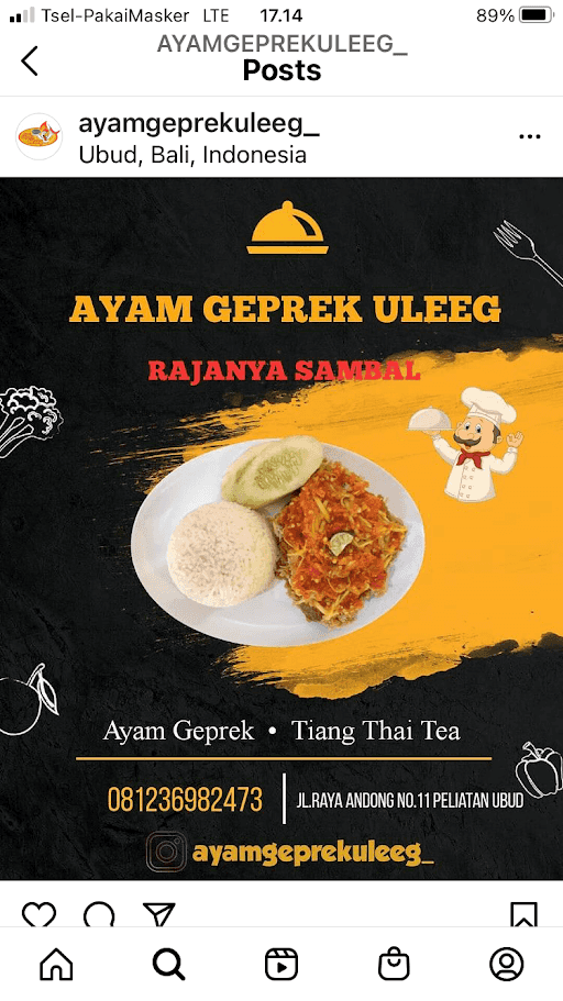 Ayam Geprek Uleeg Ubud 2